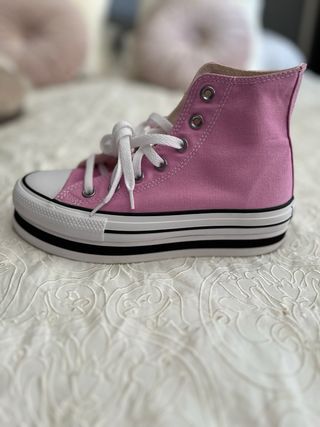 Converse All Star Plataforma Rosa T 36.5