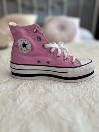 Converse All Star Plataforma Rosa T 36.5