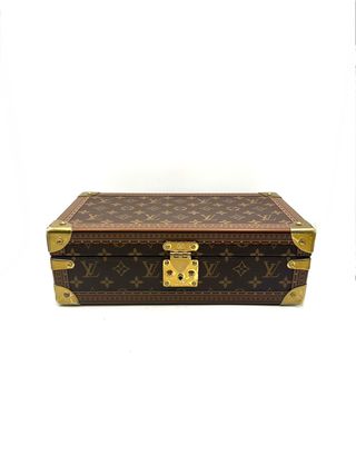 Estuche Louis Vuitton Marrón y Dorado