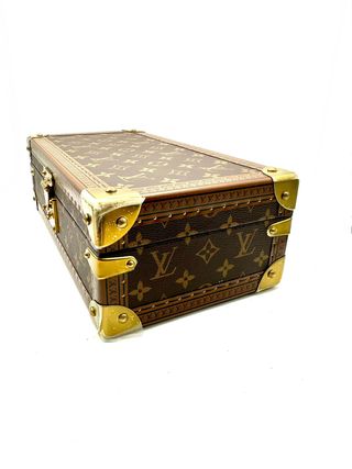 Estuche Louis Vuitton Marrón y Dorado