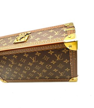 Estuche Louis Vuitton Marrón y Dorado
