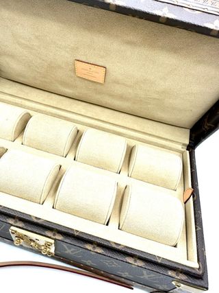 Estuche Louis Vuitton Marrón y Dorado