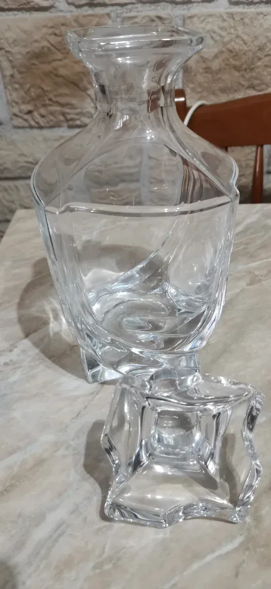 Bottiglia in cristallo Cristal Sèvres Francia