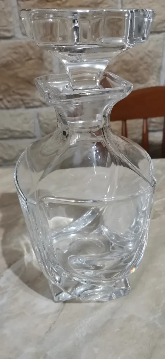 Bottiglia in cristallo Cristal Sèvres Francia