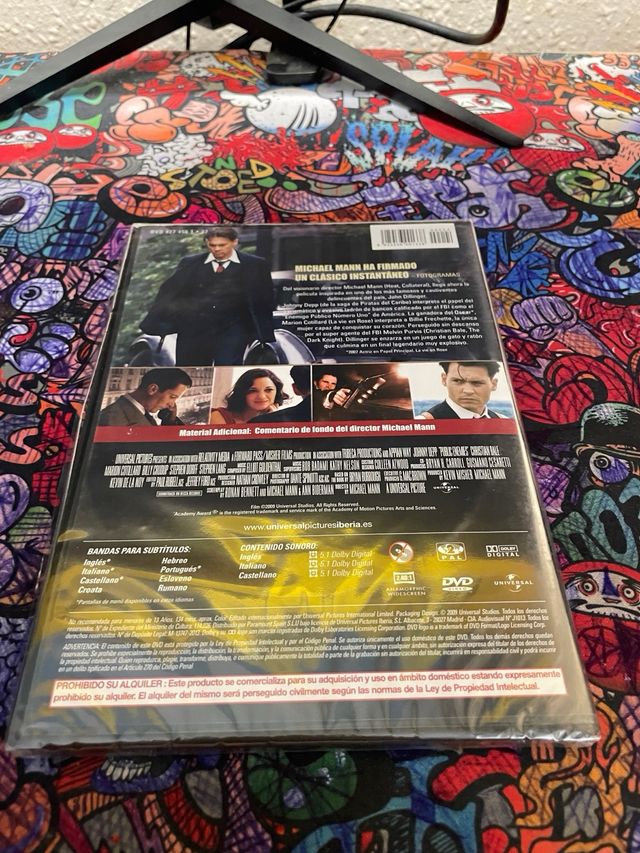 DVD Enemigos Públicos - Precintado