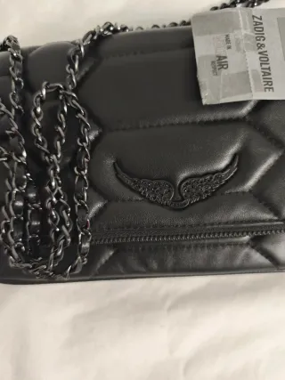Bolso Zadig & Voltaire negro acolchado