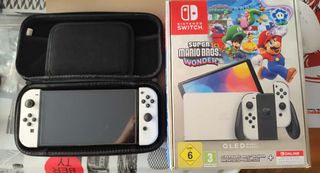 Nintendo Switch OLED bianco e Ringfit
