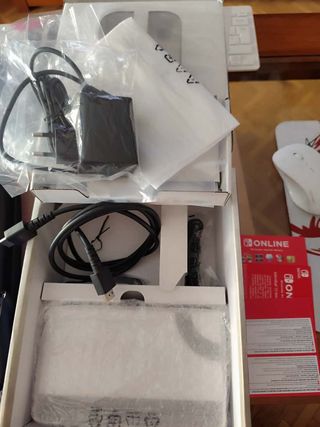 Nintendo Switch OLED bianco e Ringfit