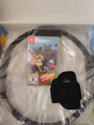 Nintendo Switch OLED bianco e Ringfit