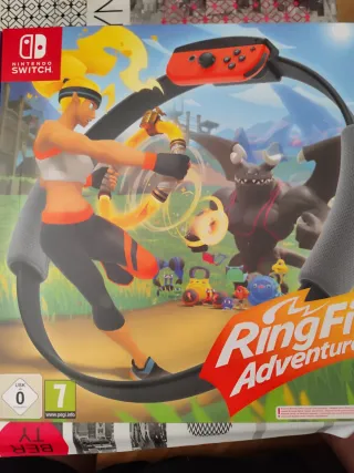Nintendo Switch OLED bianco e Ringfit