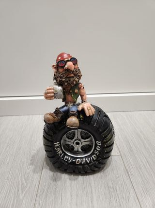 Figura y hucha de Harley Davidson 