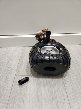 Figura y hucha de Harley Davidson 