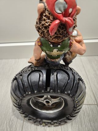 Figura y hucha de Harley Davidson 