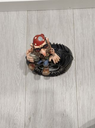 Figura y hucha de Harley Davidson 