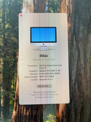 iMac Retina 4K 21.5 2019 i3