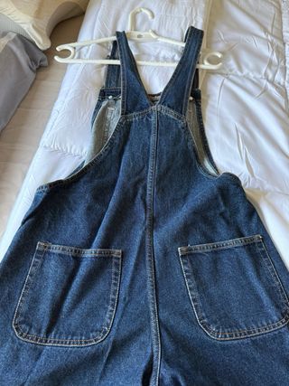 Pull&Bear Mono Vaquero Azul Talla M
