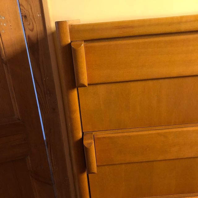 Cajonera Mid-century de madera