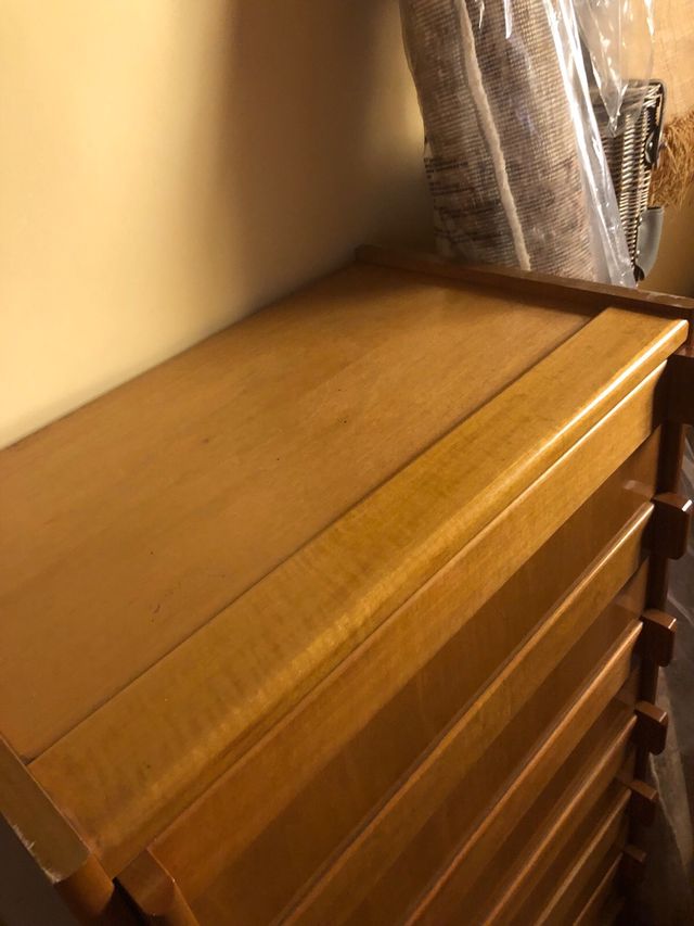 Cajonera Mid-century de madera