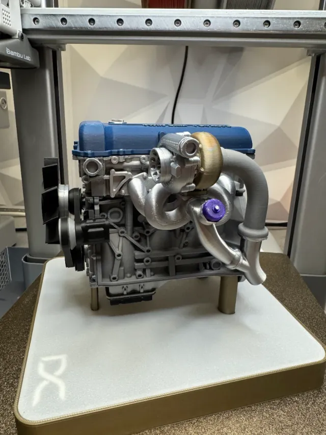 Miniatura Motor Nissan SR20 S15/S13