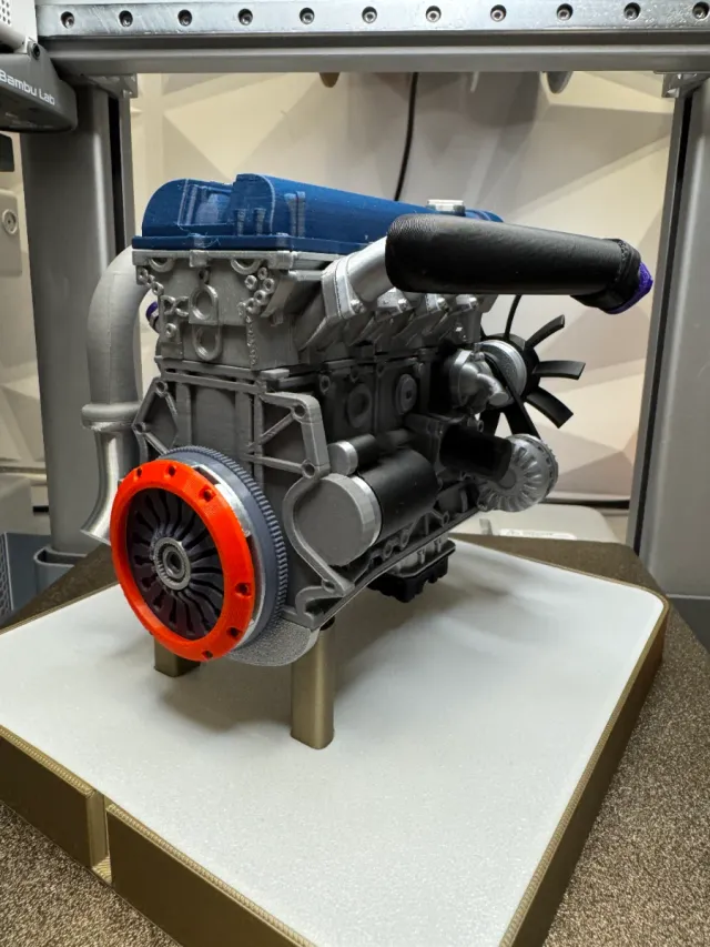 Miniatura Motor Nissan SR20 S15/S13