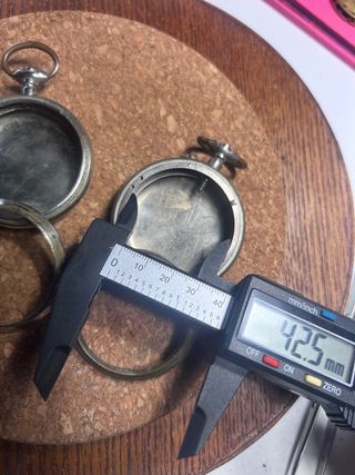 Reloj de bolsillo Cuervo y Sobrinos ( cajas)