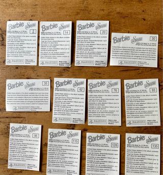 Figurine x Album Barbie Style 1995 Panini