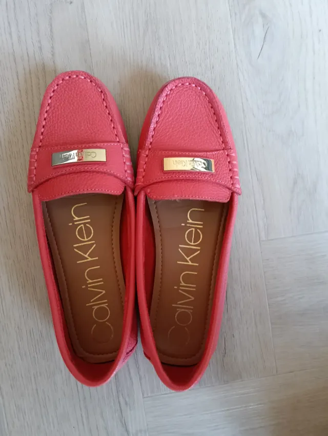 Mocasines Calvin Klein Fresa Talla 36