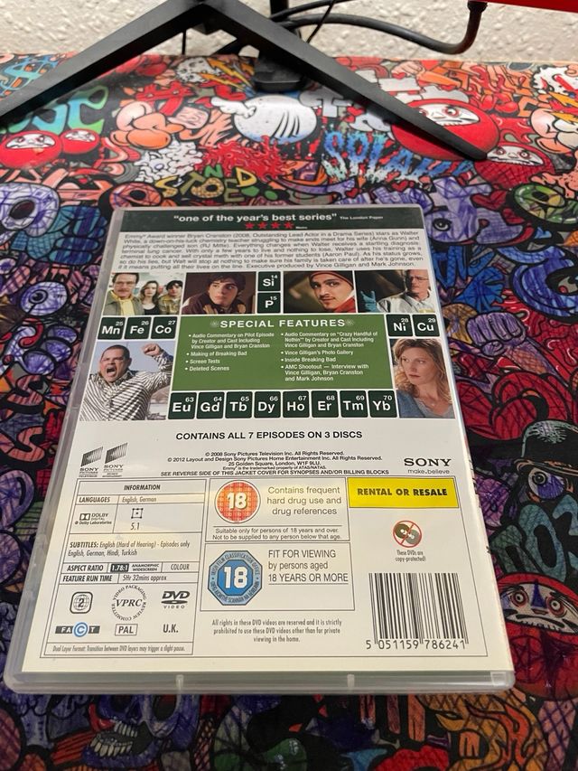 Breaking Bad - The Complete First Season DVD