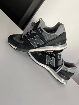 Zapatillas New Balance 574 Negro/Gris