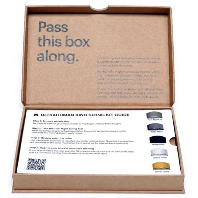 Kit de Medición Anillo Ultrahuman