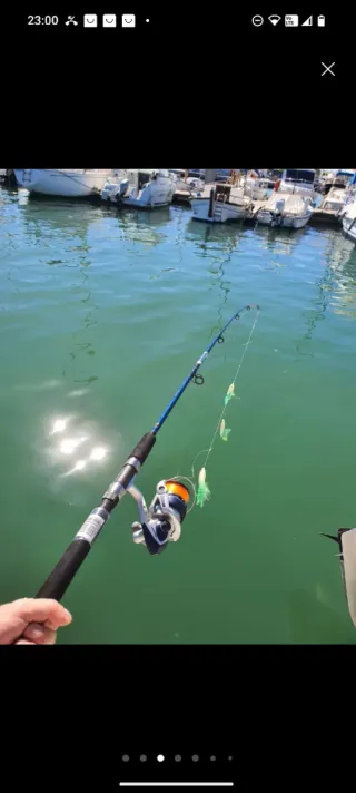 Equipo de pesca completo, EMBARCACIÓN, CURRICAN