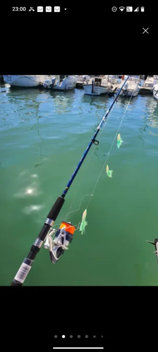 Equipo de pesca completo, EMBARCACIÓN, CURRICAN