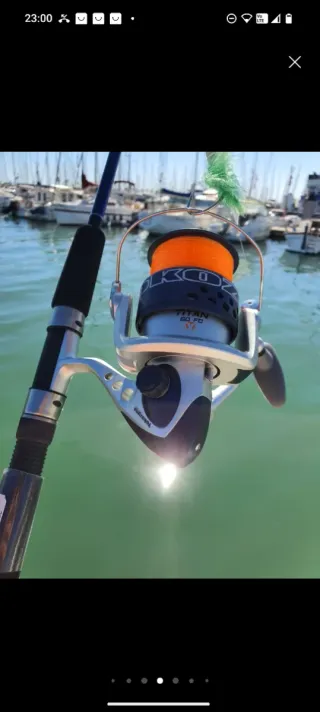Equipo de pesca completo, EMBARCACIÓN, CURRICAN