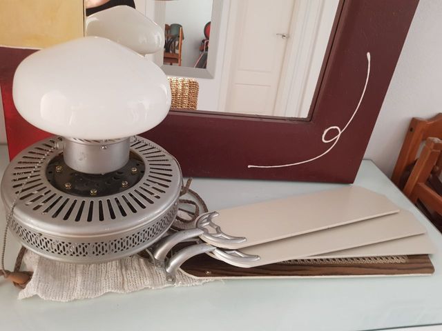 Ventilador de techo con luz