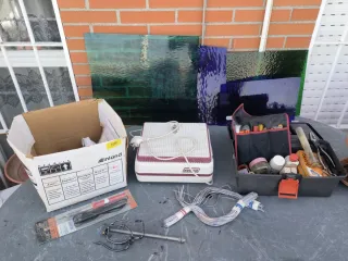 Pack Pulidora Vidrio Inland + Accesorios