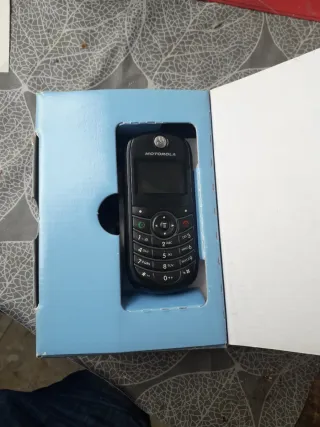 Teléfono Móvil Motorola Negro