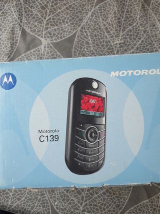 Teléfono Móvil Motorola Negro