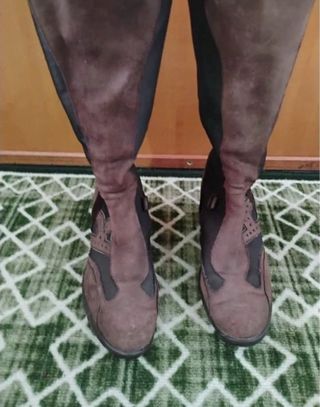 Stivali donna pelliccia finta n.39