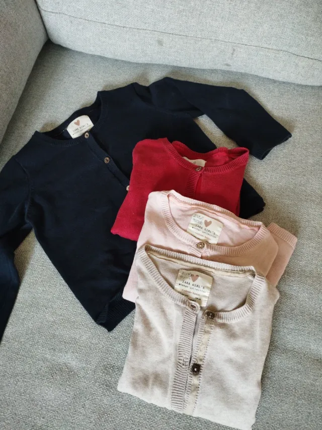 4 Chaquetas Zara Niña Talla 104cm
