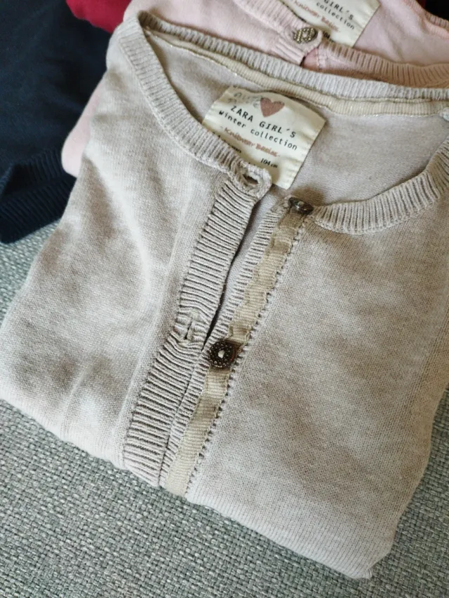 4 Chaquetas Zara Niña Talla 104cm