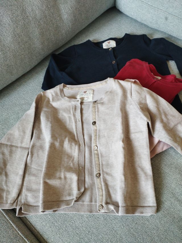 4 Chaquetas Zara Niña Talla 104cm