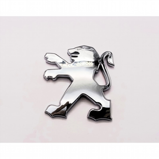 Emblema logo PEUGEOT cromado
