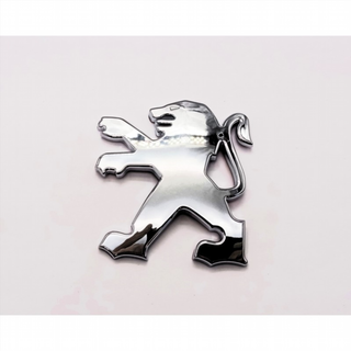 Emblema logo PEUGEOT cromado