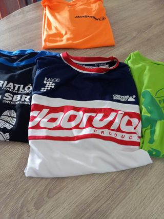 Lote 4 Camisetas Unisex Talla l