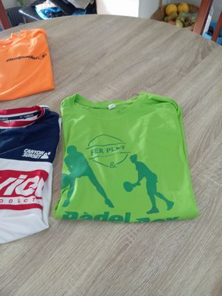 Lote 4 Camisetas Unisex Talla l