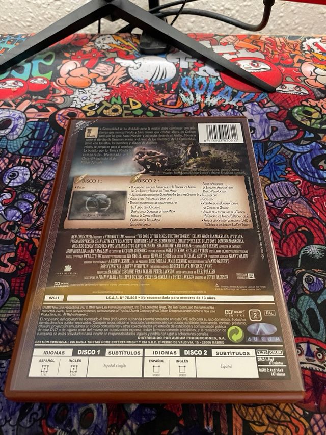 DVD El Señor de los Anillos: Las Dos Torres
