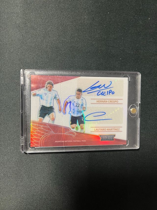 Carta Autógrafo Lautaro Martínez Crespo Argentina