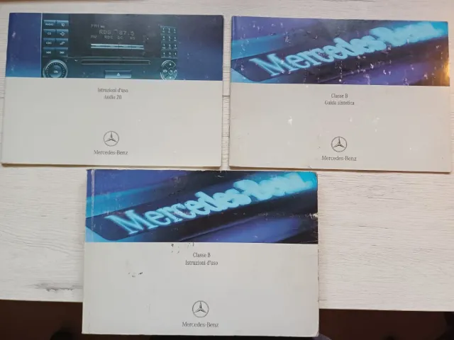 Mercedes Benz Clase B, Manual instrucciones