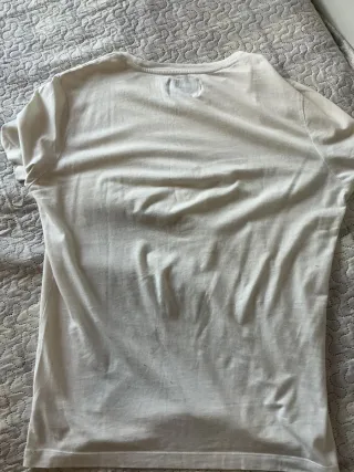 Camiseta Calvin Klein Blanca Logo Bolsillo