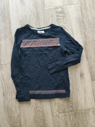 Camiseta azul marino niña 9-10 años